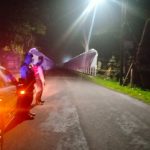 Cipta Kondisi Jelang Hari Raya Nyepi & Idul Fitri, Samapta Polsek Abiansemal Intensifkan Patroli Malam