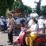 Melasti Rangkaian Hari Raya Nyepi Caka 1948, Ribuan Umat Ikuti Prosesi di Kuta Selatan