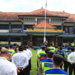 Wakapolres Klungkung Pimpin Apel Serpas Pengamanan Pengerupukan.