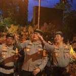 Kapolres Klungkung Pantau Langsung Pengamanan Pawai Ogoh-Ogoh di Monumen Puputan