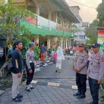 Puluhan Personil Polsek Kuta Utara Amankan Sholat Idul Fitri 1447 Hijriah.