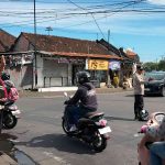 Polsek Abiansemal Pastikan Arus Lalin Lancar Saat Libur Ngembak Geni