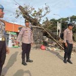 Polsek Kuta Utara Amankan Liburan  Idul Fitri Di Kawasan Wisata.