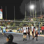 Sinergitas TNI-Polri Amankan Turnamen Bola Volly Pesawahan Cup II di Klungkung