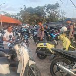 Liburan Berakhir Polsek Kuta Utara Amankan Pantai Perancak Tibubeneng.