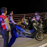 Patroli Malam Sat Samapta Polres Klungkung Sasar Titik Rawan dan Keramaian.