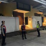 Polsek Kuta Utara Patroli Cegah Kriminalitas Di Jalur Wisata Jalan Pura Dalem Canggu