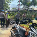 Respon Cepat Aduan 110, Unit Lalulintas Polsek Dentim Cek TKP Laka Lantas di By Pass Ngurah Rai