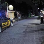 Patroli Harkamtibmas Malam Minggu, Samapta Polsek Abiansemal Sambangi Gerai ATM & Permukiman Warga