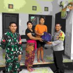 Bhabinkamtibmas Desa Sumerta Kelod Sambangi Anak Yatim, Berikan Motivasi dan Bantuan Sembako