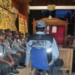 Lewat Jumat Curhat, Polsek Abiansemal Ajak Linmas Aktif Jaga Keamanan Desa