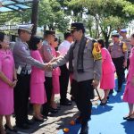 Kapolresta Denpasar Laksanakan Kunjungan Kerja ke Polsek Kawasan Pelabuhan Benoa.