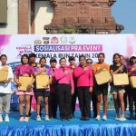 Semarak dan Penuh Energi, Polres Badung Gelar Pra Event Kemala Run 2026 di Puspem
