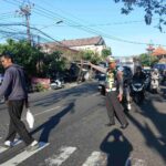 Polres Badung Pastikan Arus Lalin Lancar di Sejumlah Simpang