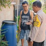Bhabinkamtibmas Penatih Dangin Puri Sosialisasikan Pemilahan Sampah dan Pengolahan Organik dengan Tong Komposter