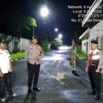 Patroli Harkamtibmas Polsek Mengwi Kolaborasi dengan Satpam Gudang Indomarko Ciptakan Kamtibmas yang Kondusif