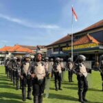 Sat Samapta Polres Klungkung Tingkatkan Kemampuan Dalmas Lanjut.