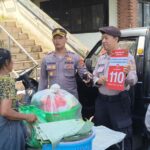 Permudah Akses Pelaporan, Polsek Abiansemal Kenalkan Hotline 110 Kepada Warga