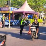 Kasat Lantas Turun ke Lapangan, Pastikan Arus Lalin Pagi Tetap Lancar