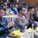 Sinergi Jaga Stabilitas Ekonomi, Wakapolda Bali Hadiri Pengukuhan Kepala OJK Provinsi Bali