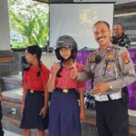 Seru dan Inspiratif, Police Goes To School Polres Badung Tanamkan Kesadaran Tertib Lalin di Kalangan Pelajar