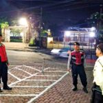 Polsek Kuta Utara Hadir Patroli di Jalan Tegal Jaya Dalung Cegah Kejahatan