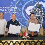 Perkuat Sinergi, Sat Polairud Polresta Denpasar Terima Bantuan Rubber Boat dari ITDC