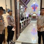 Polsek Mengwi Amankan Ibadah Paskah, Wujudkan Situasi Kamtibmas Aman dan Kondusif