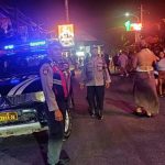 UKL  Polsek Kuta Utara Tingkatkan  Patroli Malam Minggu  Di Kawasan Wisata.