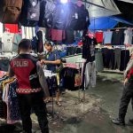 Jaga Kondusifitas Wilayah, Sat Samapta Polres Klungkung Sasar Pusat Keramaian dalam Patroli Malam.