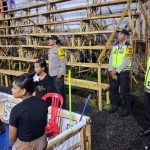 Turnamen Voli Pesawahan Cup II, Polsek Klungkung Pastikan Keamanan Pertandingan.