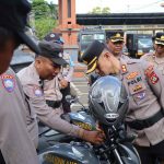 Kapolres Badung Pimpin Apel Pengecekan Sarpras, Antisipasi Dinamika Kamtibmas Global