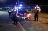 Patroli Harkamtibmas Malam Minggu, Polsek Abiansemal Sambangi Perbankan & Perkuat Strong Point Jalur Sepi
