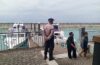 Polairud Polres Klungkung Perketat Pengamanan di Pelabuhan Sampalan Nusa Penida.