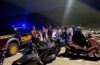 Samapta Polres Klungkung Patroli Malam di Kawasan PKB, Cegah Balap Liar