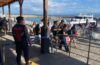 Polsubsektor Sampalan Amankan Aktivitas di Pelabuhan Segitiga Emas.
