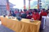 Bhabinkamtibmas dan Babinsa Desa Klumpu Hadiri Pelepasan Siswa dan HUT ke-15 SMAN Satu Atap Klumpu.