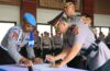 Kapolres Klungkung Pimpin Upacara Sertijab dan Pisah Sambut Pejabat Utama.