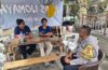 Bhabinkamtibmas Kelurahan Sanur Sambangi Pengunjung Pantai dan Sampaikan Himbauan Kamtibmas