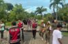 Patroli Gabungan Samapta Polresta Denpasar Jaga Keamanan Kawasan Lapangan Renon