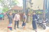 Bhabinkamtibmas Desa Sumerta Kauh Bersama Pecalang Atensi Pengamanan Upacara Ngaben Warga Banjar Pagan Kelod