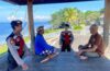 Unit Patroli Samapta Polres Klungkung Laksanakan Patroli KRYD di Rest Area Goa Lawah