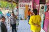 Polsek Dentim Datangi TKP Kebakaran Mesin Pengering Laundry di Dangin Puri Kelod