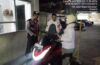 Samapta Polsek Mengwi Sambangi Pabrik Roti, Sampaikan Imbauan Kamtibmas