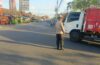 Pengaturan Lalu Lintas Sore Hari, Upaya Polsek Abiansemal Berikan Rasa Aman Bagi Pengguna Jalan