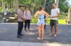 Kapolsek Abiansemal Pastikan Keamanan & Kenyamanan Wisatawan Saat Patroli Dialogis Di Objek Wisata Sangeh