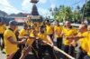 Semangat Kebersamaan Antar Personel, Polsek Abiansemal Sabet Juara 2 Tarik Tambang