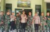 Perkuat Sinergitas TNI-Polri Kapolsek Kuta Utara Silaturahmi ke Koramil 1611-03  Kuta,