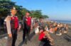 Libur Kuningan, Polsek Klungkung Tingkatkan Patroli KRYD di Pantai Watu Klotok