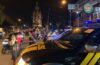 Malam Hari Raya Kuningan, Sat Samapta Polres Klungkung Patroli di Monumen Puputan